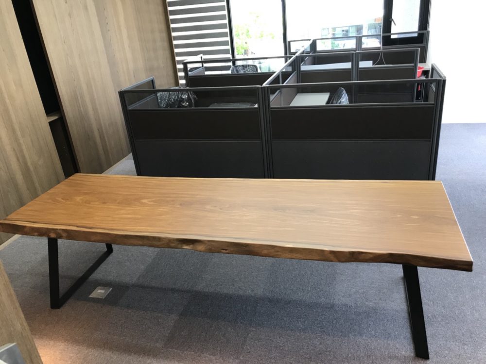 非洲柚木原木桌